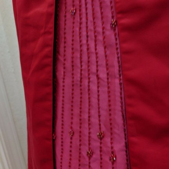 Jump Apparel Wendye Chaitin red halter dress sz 5 - Picture 3 of 6